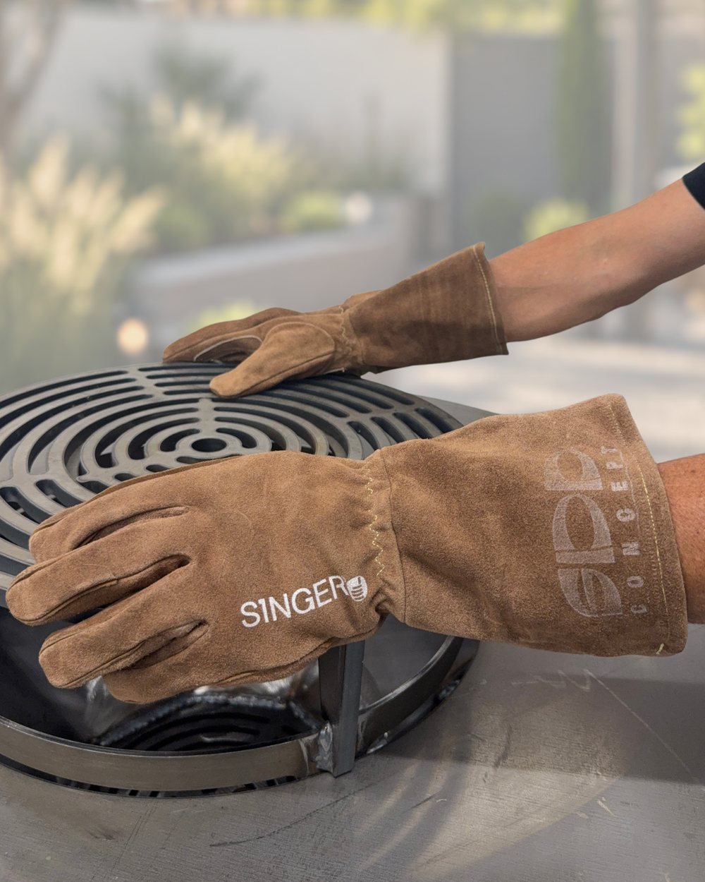 Gants en cuir